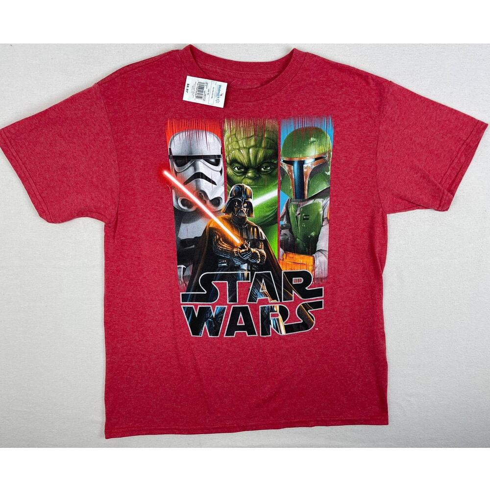 Star Wars Graphic Tee Red Boys XL NWT